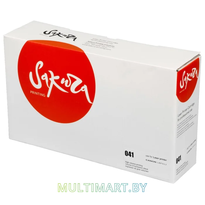 Картридж Sakura Printing SACRG041 (аналог Canon 041BK)